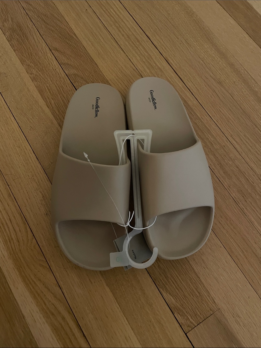 Goodfellow & Co Taupe Slide Sandals